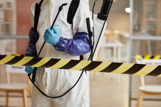 Professional Infectious Disease Decontamination technician working in Coram, NY